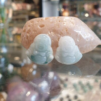 Mặt Phật Di Lạc Đeo Cổ Bình An May Mắn Ngọc Phỉ Thúy, ,Mặt Phật Di lạc Đeo Cổ S6316