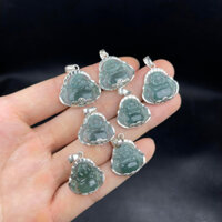 Mặt Phật Di Lặc Lam Ngọc