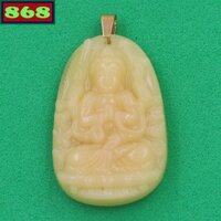 Mặt Phật Thiên thủ thiên nhãn vàng 5 cm (size lớn), mặt dây chuyền