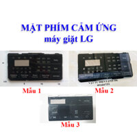 Mặt phím bấm cảm ứng dùng cho máy giặt LG cửa trước - lồng ngang Mặt kính mica hiển thị điều khiển mg - Mẫu 1 ko wifi