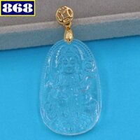 Mặt Phổ Hiền Bồ Tát 3.6 pha lê MFBTT2