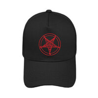 Mát Satan Dê Baphomet Mũ Bóng Chày Mùa Hè Mới Unisex Satan Mũ Thời Trang Mũ Ngoài Trời MZ-121