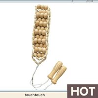 Mặt Sau Dây Massage Hạt Con Lăn Massage Bằng Gỗ Dụng Cụ Massage Gỗ Trị Liệu Bằng Gỗ Dụng Cụ Massage Cellulite touchtouch.vn