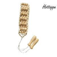 Mặt Sau Dây Massage Hạt Con Lăn Máy Mát Xa Bằng Gỗ Dụng Cụ Massage Gỗ Trị Liệu Cellulite Dụng Cụ Massage hottoppe.vn