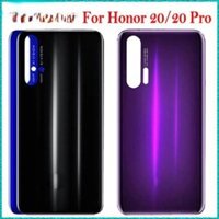 Mặt Sau Kính Bao 6.26 "Dành Cho Huawei Honor 20 Pro Pin Ốp điện thoại Cho Honor 20 Phía Sau Cửa Kính Nhà Ở Có Dính
