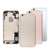 Mặt Sau Linh Kiện Gia Dụng Cửa Sau Vỏ Pin Vỏ Khung Cho iPhone 6S 6S Plus Ốp Lưng Với Các Bộ Phận Cáp Dẻo