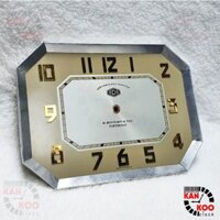 Mặt số đồng hồ Odo cổ kiểu bát giác ngang 25cmx 19cm, thay thế mặt Odo cũ do Kankoo Clock cung cấp và bảo hành 5 năm