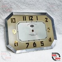 Mặt số  đồng hồ Odo cổ kiểu bát giác ngang 25cmx 19cm, thay thế mặt Odo cũ do Kankoo Clock cung cấp và bảo hành 5 năm