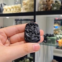 Mặt Tam Hợp Tỵ - Dậu - Sửu Hắc Ngà, Mặt Tam Hợp Trang sức Phong Thủy S2024