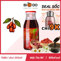 Mật Táo Đỏ Tâm An 250ml - Bí Đỏ Food - Bổ Máu Ngủ Ngon Hồng Hào Da Dẻ