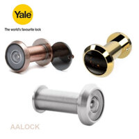 Mắt thần Yale V0401A góc nhìn 180 độ, loại ống nhòm cửa cao cấp của Mỹ - Niken mờ