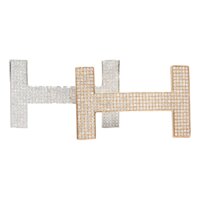 Mặt thắt lưng Hermes chữ H nhỏ