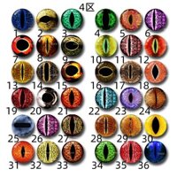 Mắt thủy tinh động vật thực tế làm bằng nỉ len, DIY trang phục, que xoắn, mắt rồng, mắt mèo, mắt chó, phụ kiện mô hình