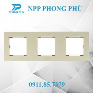 Mặt viền 3 module Edenki EL-PCG03