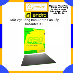 Mặt vợt Andro Rasanter R50