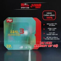 Mặt Vợt Bóng Bàn DHS Hurricane 3 Neo Market 37 Độ  - Chuyên Công, Bám Xoáy Tốt, Dễ Đánh, Lớp Lót Tune, Ổn Định