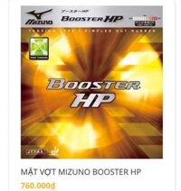 MẶT VỢT BÓNG BÀN MIZUNO BOOSTER HP