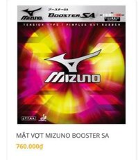 MẶT VỢT BÓNG BÀN MIZUNO BOOSTER SA