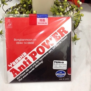 Mặt vợt bóng bàn Yasaka Anti Power