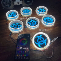 Mắt Xoay Sharingan chế Bi led Kenzo S500pro , S600pro cho xe Ab , Sh , Vario , Winner