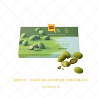 Matcha Almond Chocolate: Chocolate trà xanh tươi bọc hạnh nhân