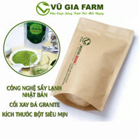 Matcha Sấy Lạnh Nguyên Chất Bảo Lộc Vũ Gia (30g/túi) - Pha trà sữa matcha làm bánh bông lan trà xanh gia vị món ăn thanh nhiệt cơ thể và giảm cân an toàn - Đã được kiểm nghiệm y tế