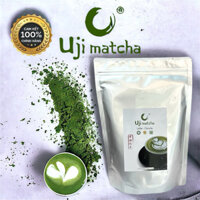 Matcha Uji 100g |LATTE GRADE| gói thông dụng-Bột trà xanh CAO CẤP CN NHẬT BẢN thơm ngon ngọt hậu