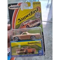 MATCHBOX 1970 CHEVORLET EL CAMINO SS SUPER FAST