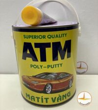 Matit  vàng ATM trét vết lồi lõm thùng container  và ô tô