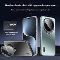Matte Da Thân Thiện Vô Hình Tích Hợp Ống Kính Khung Trường Hợp Cho Honor Ma Thuật 7 Pro 6 5 4 Pro X60 X50 Pro X60 X69 Honor 200 100 90 Pro Đầy Đủ Máy Ảnh Bảo Vệ Cứng Cover Quay Lại
