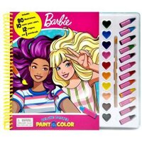 Mattel Barbie Deluxe Poster Paint &amp; Color