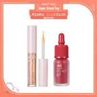 [Màu 007 HEART GRAPEFRUIT] Combo Son Kem Lì PERIPERA INK AIRY VELVET