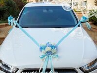 Mẫu 013 hoa giả trang trí xe cưới