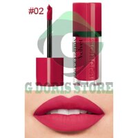 [Màu 02] Son BJ #02 - Bourjois Rouge Edition Velvet - Hàng Chuẩn Auth