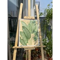 MẪU 03 Sản phẩm thủ công chất lượng cao tranh trang trí tường Tranh cát thạch anh nổi hình lá dong