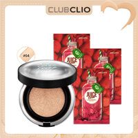 [Màu 04 Ginger] Combo  Phấn Nước Hiệu Ứng Mịn Mượt CLIO KILL COVER FOUNWEAR CUSHION XP SPF50+ PA+++ 04 GINGER