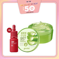 [Màu 06 PURDY RED] Combo Son Tint Hiệu Ứng Nhung Mịn PERIPERA INK VELVET