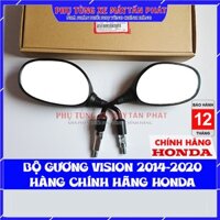 [Mẫu 2014-2020] Gương Kính Chiếu Hậu Xe Máy Vision 2014 2015 2016 2017 2018 2019 2020 Chính Hãng Honda