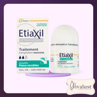 MẪU 2020 Lăn khử mùi Etiaxil Detranspirant Traitement Aisselles 15ml - XANH LÁ - DA NHẠY CẢM
