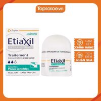 MẪU 2020 Lăn khử mùi Etiaxil Detranspirant Traitement Aisselles 15ml - XANH LÁ - DA NHẠY CẢM