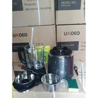 mẫu 2021 nắp inox). Máy làm sữa hạt đa năng Ukoeo pr5 plus bản Anh Việt. mẫu 2021