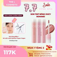 (Màu 37 - 39) Son Romand Juicy Lasting Tint, son bóng Hàn Quốc - The L Cosmetic