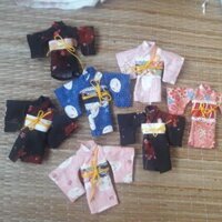 (màu 41-50)Trang phục handmade Yukata nữ, kimono cho búp bê obitsu11, ob11, nendoll, ddf, ymy