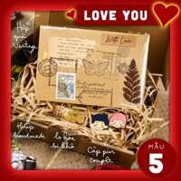[MẪU 5] SET Quà Tình Yêu Couple Love Vintage Valentine - By Nomad Garden