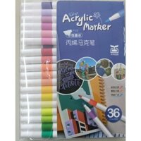 Màu acrylic marker 36M