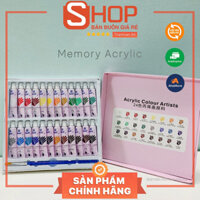 MÀU ACRYLIC MEMORY VẼ MỌI BỀ MẶT,  MÓNG, GIẤY, KÍNH, TƯỜNG, XỨ, CHO BÉ TẬP VẼ