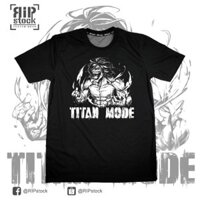 Mẫu áo in hình Anime Shirt (AOT - EREN) cực ngầu