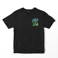 Mẫu áo in hình Chillin Alien Smoking cực ngầu