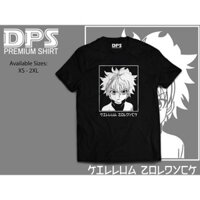 Mẫu áo phông in hình Killua Zoldyck Hunter x Hunter Anime độc đẹp giá rẻ