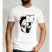 Mẫu áo phông in hình Naruto Kakashi Vs Obito T  Uchiha Sharingan Anime Cosplay Gift  Top Mens New Cool độc đẹp giá rẻ